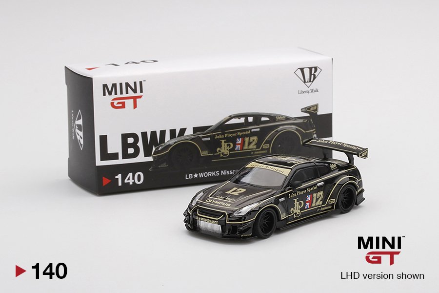 LB WORKS Nissan GT-R R35 Type 2 Rear Wing Version 3 JPS