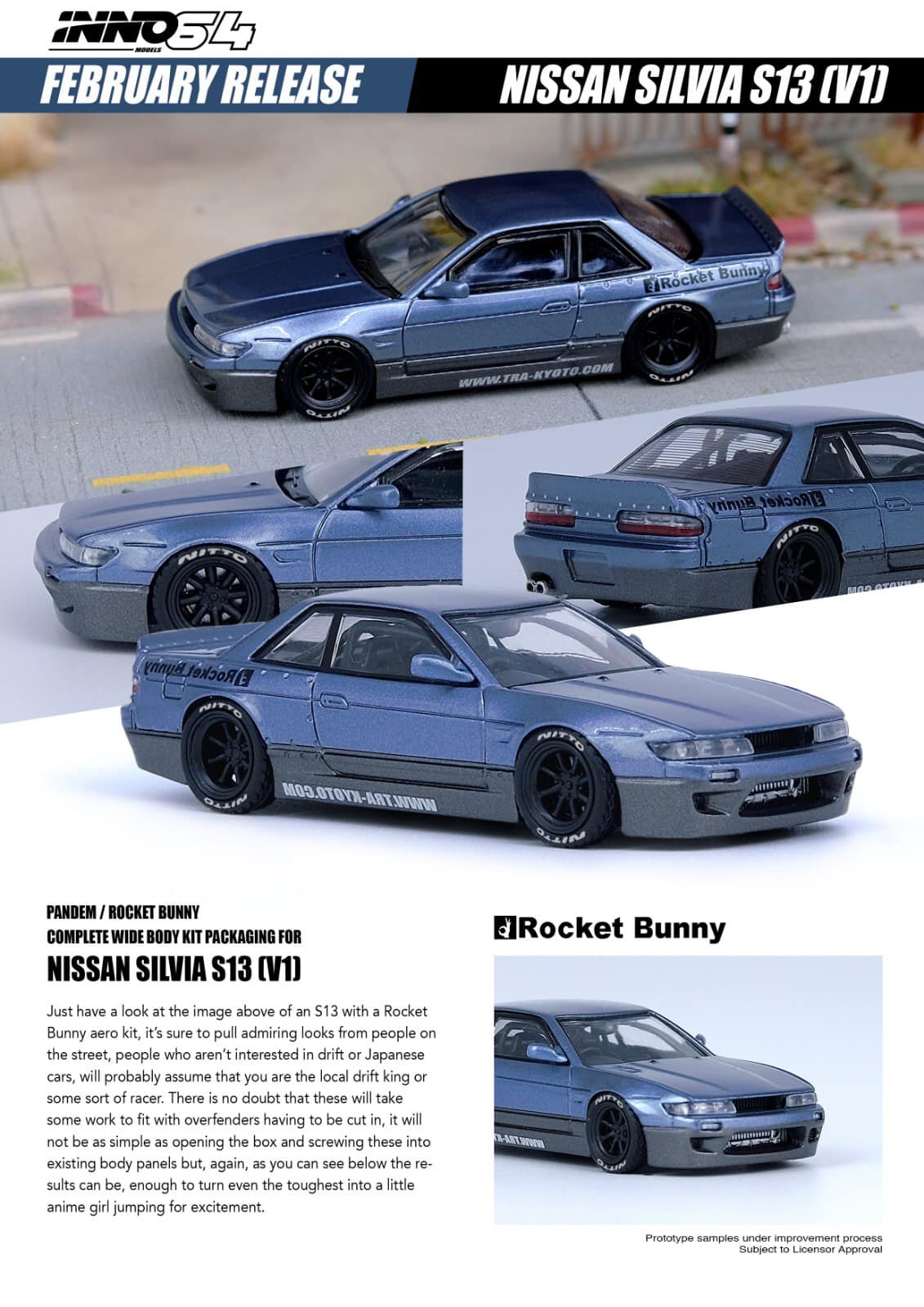 Nissan Silva S13 Pandem Rocket Bunny
