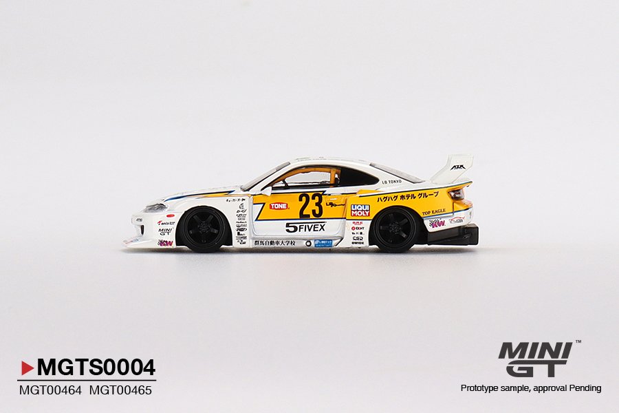 ミニカー MiNiGT LBRacing Transporter Set ミニカー MiNiGT LBRacing