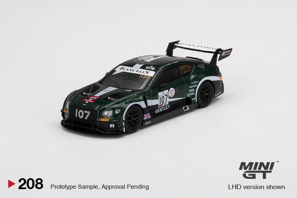 Bentley Continental GT3 #107 M-Sport Team Bentley 2019 Total 24 Hours of Spa