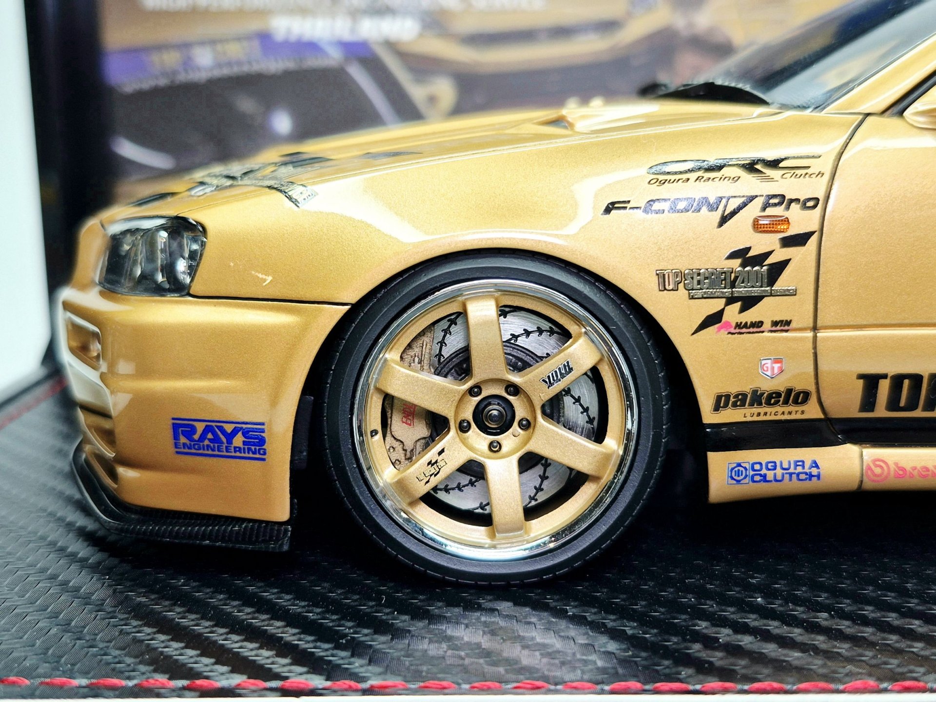 TOP SECRET 34GT-R (BNR34) Gold Edition + RB26 Engine | Ignition