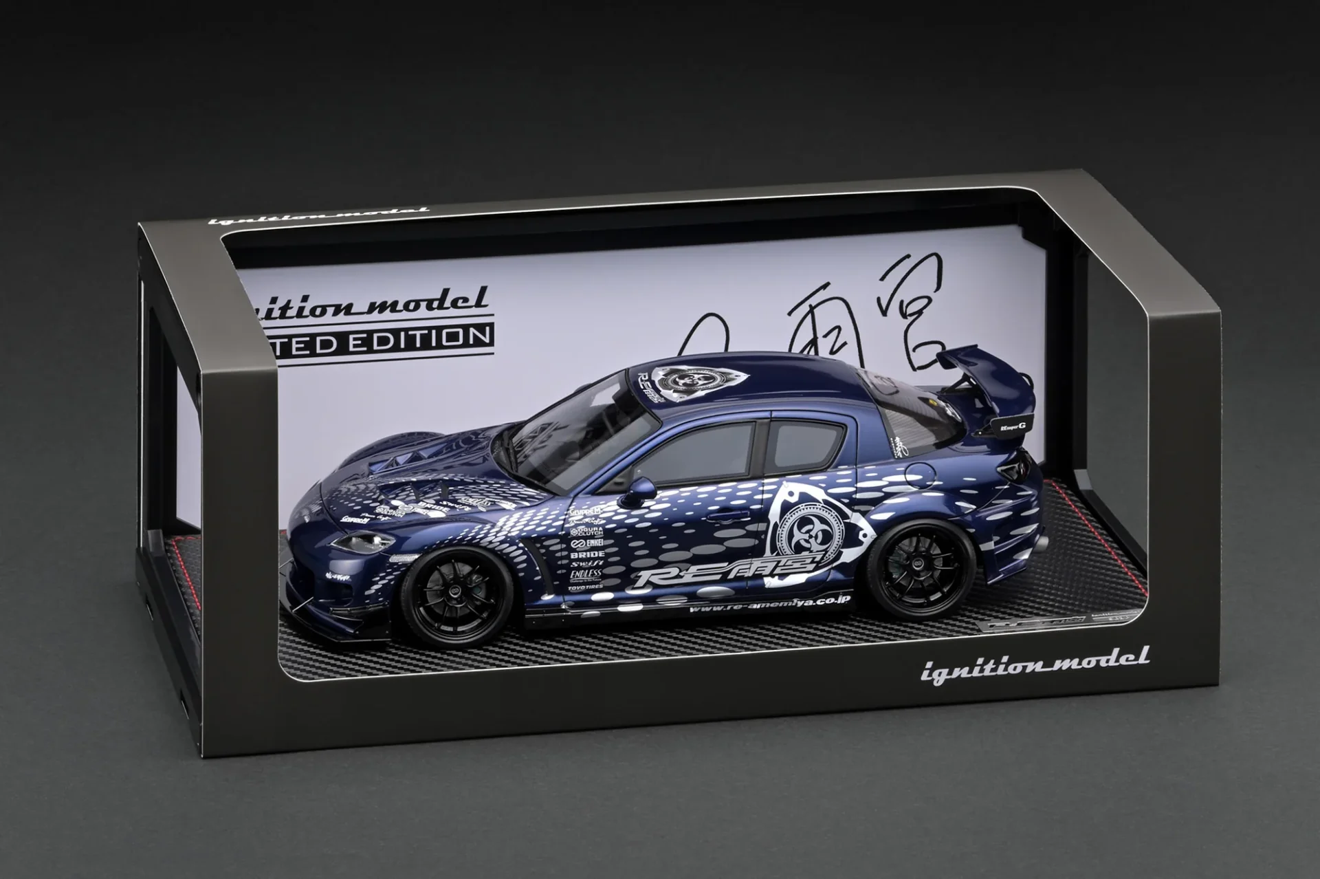 1/18 Ignition Model Mazda RX-8 (SE3P) RE Amemiya Black