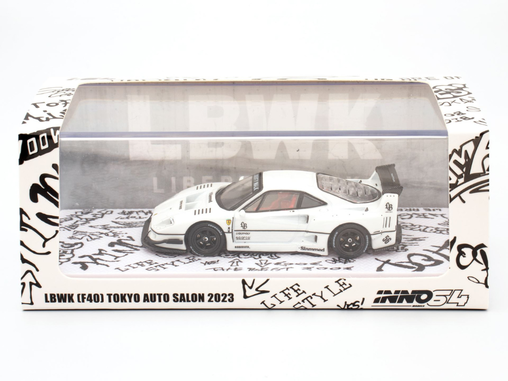 LBWKフェラーリ (F40) TOKYO AUTO SALON 2023 Liberty Walk Ferrari F40 Unveiled At Tokyo Auto Salon! Full