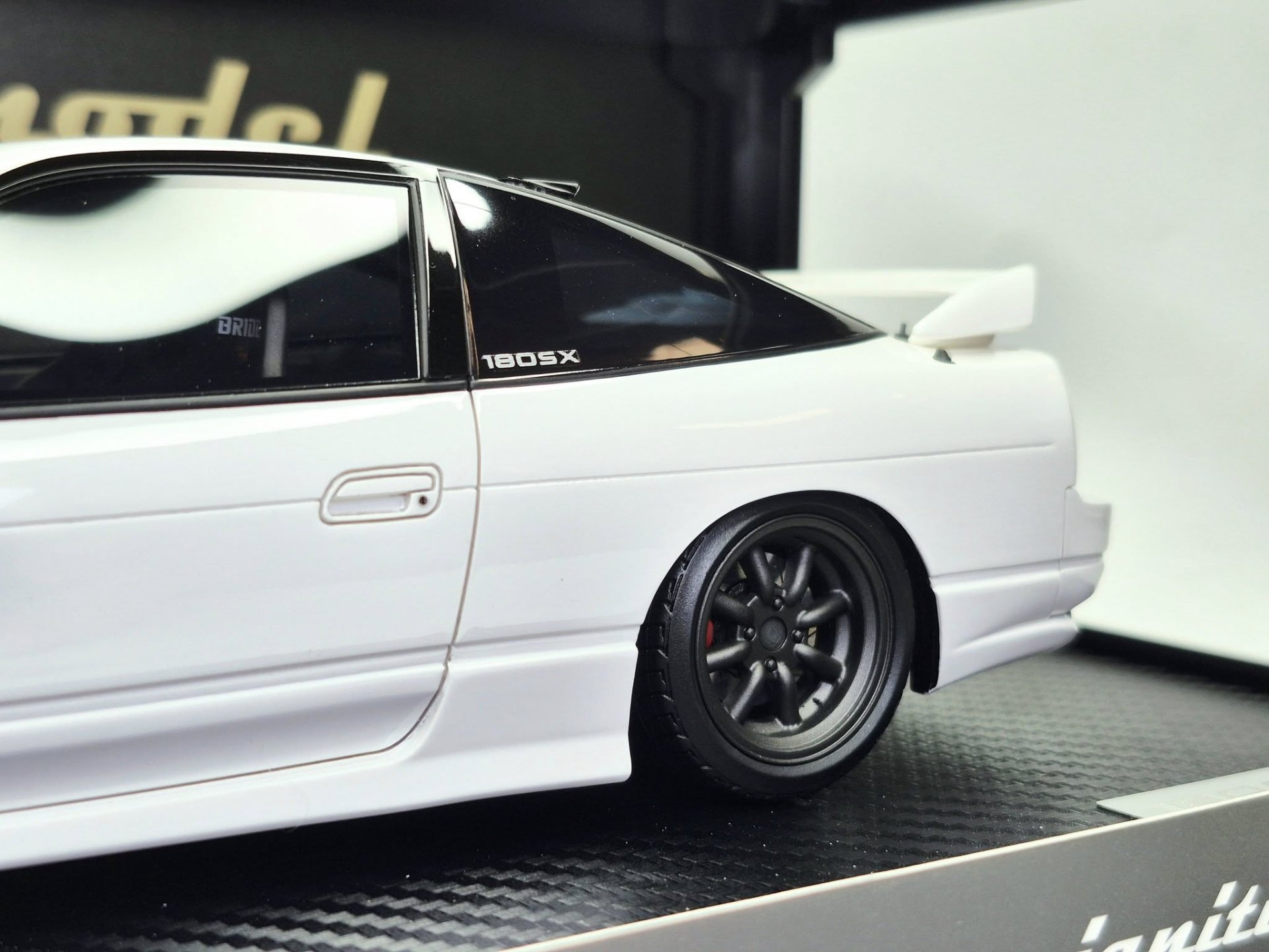 Ignition Model 1/18 Nissan 180SX TYPE X (RPS13) White | GR Garage