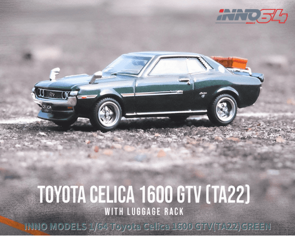 Toyota Celica 1600 GTV (TA22) Green w/Luggage
