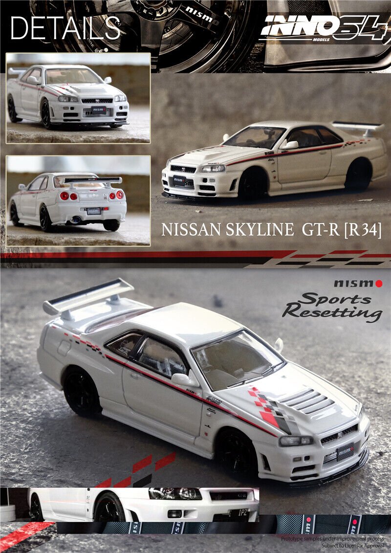 NISSAN SKYLINE GT-R R34 NISMO SPORTS RESETTING