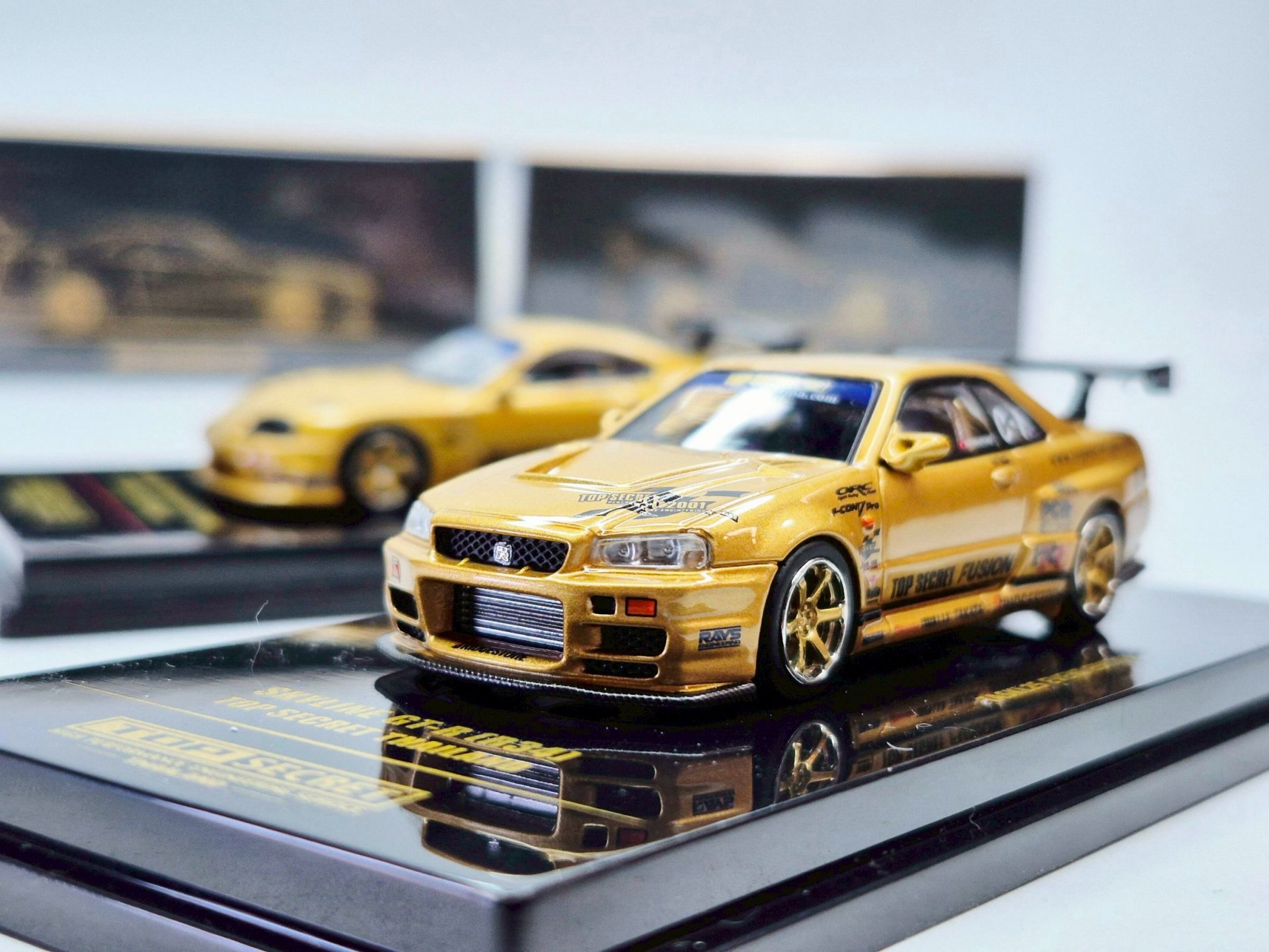 Inno64 Nissan Skyline GT-R R34 Top Secret Thailand TAS KL25 รุ่น