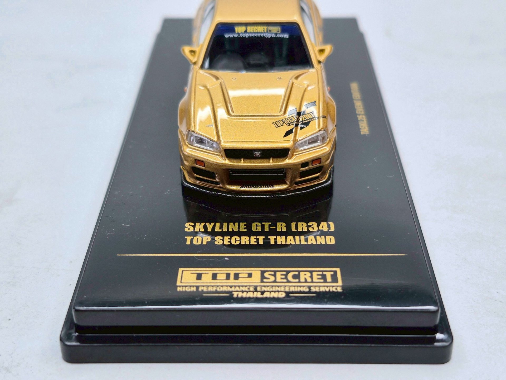 Inno64 Nissan Skyline GT-R R34 Top Secret Thailand TAS KL25 รุ่น