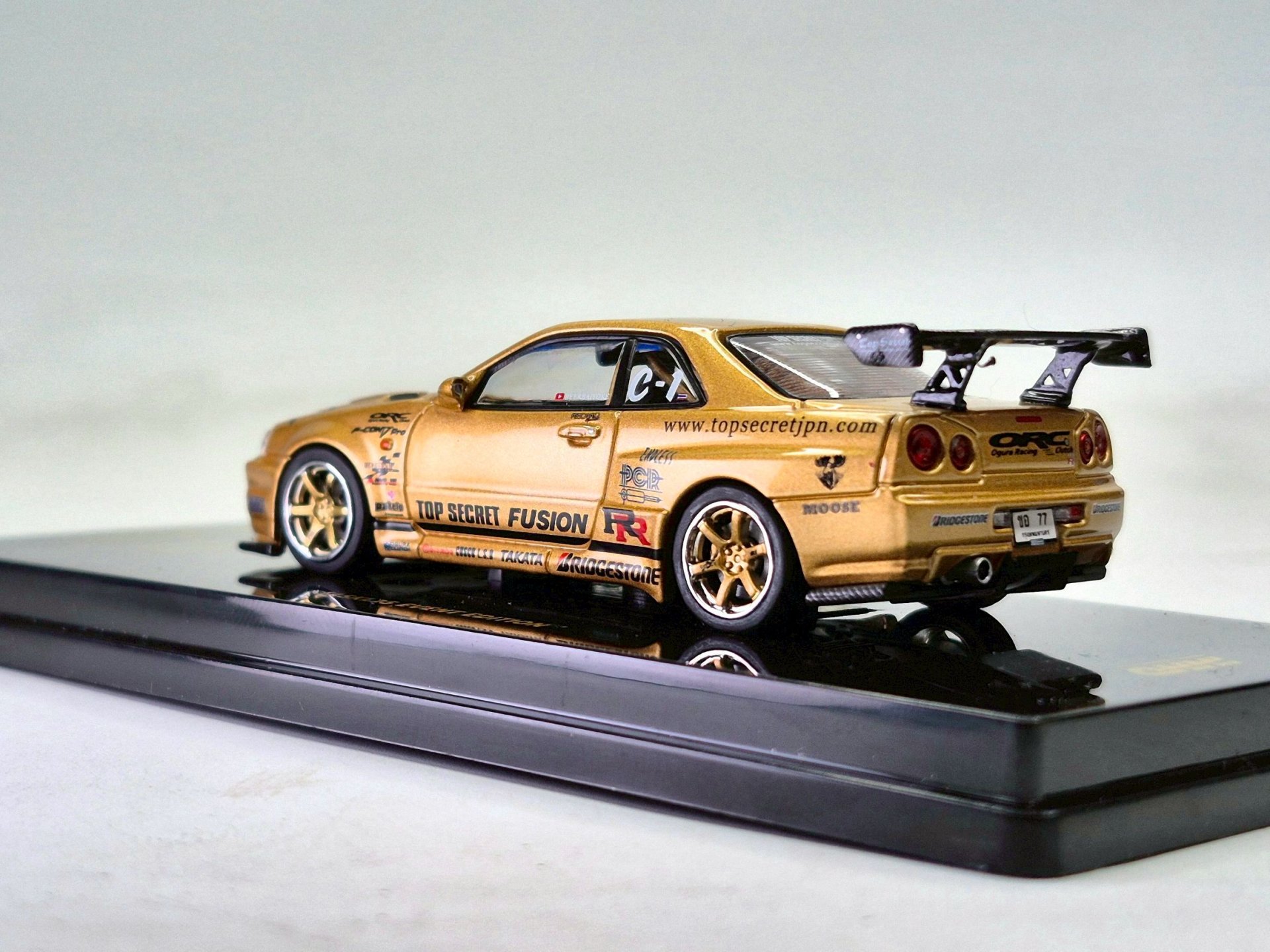 Inno64 Nissan Skyline GT-R R34 Top Secret Thailand TAS KL25 รุ่น