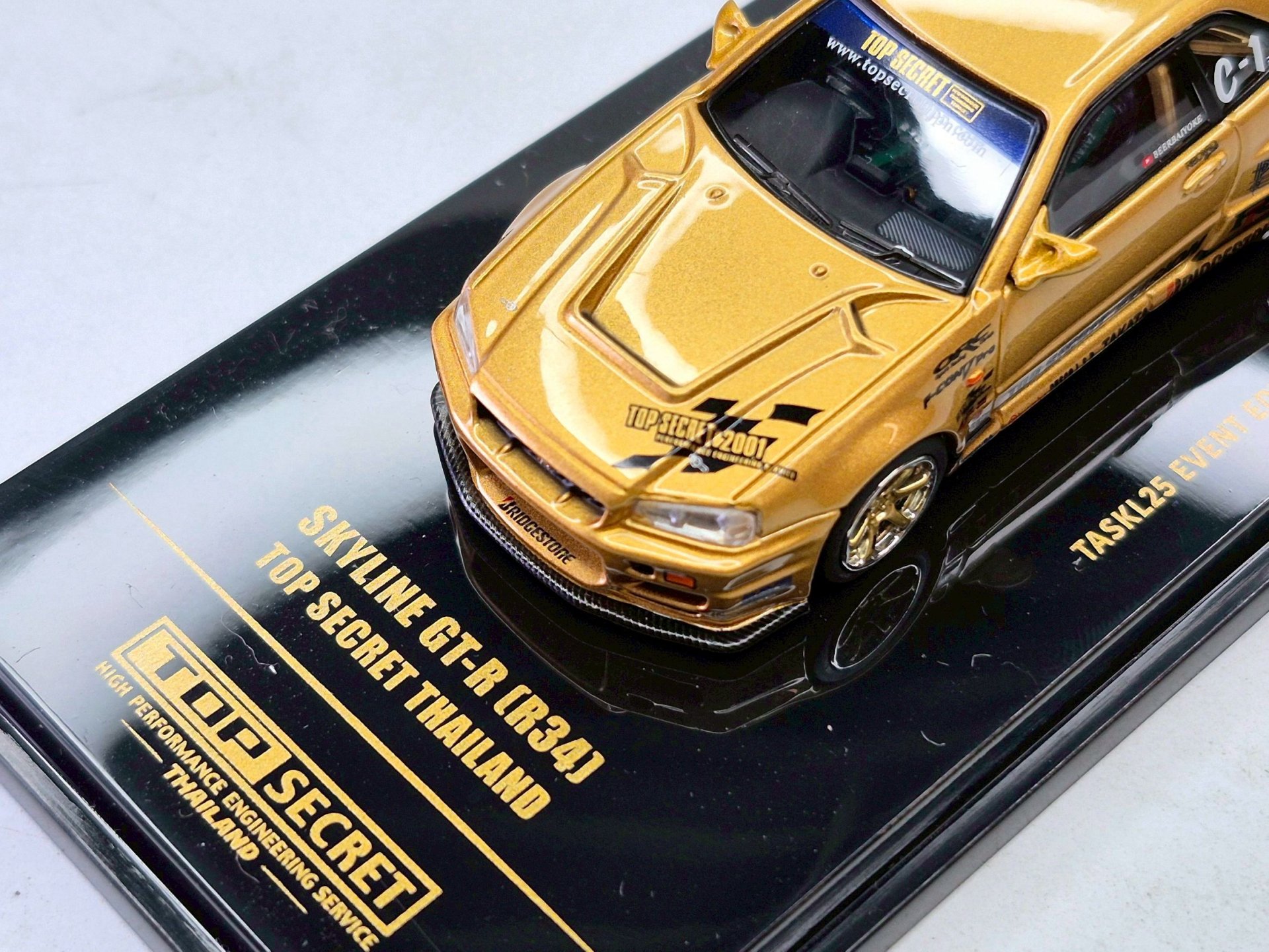 Inno64 Nissan Skyline GT-R R34 Top Secret Thailand TAS KL25
