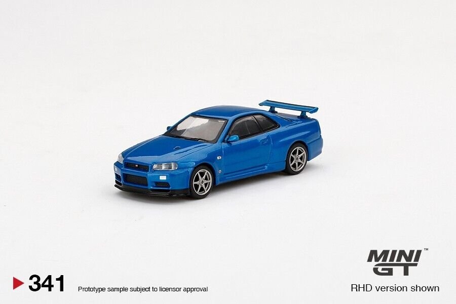 Nissan Skyline GT-R (R34) V-Spec II Bayside Blue