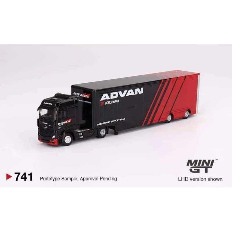 Mercedes-Benz Actros w/Racing Transporter "Advan"