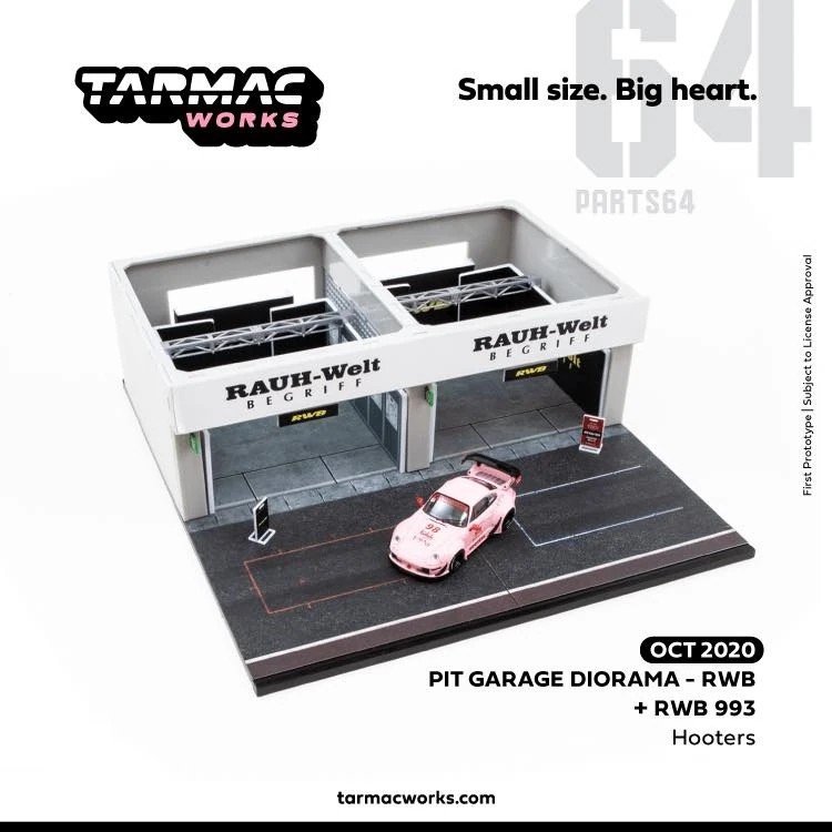 Pit Garage Diorama RWB