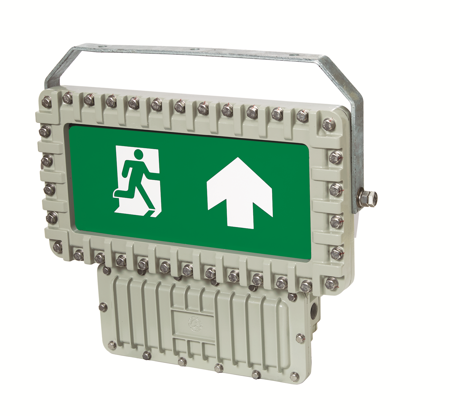 American Made Steel led emergency light - Self Testing – Exit Sign