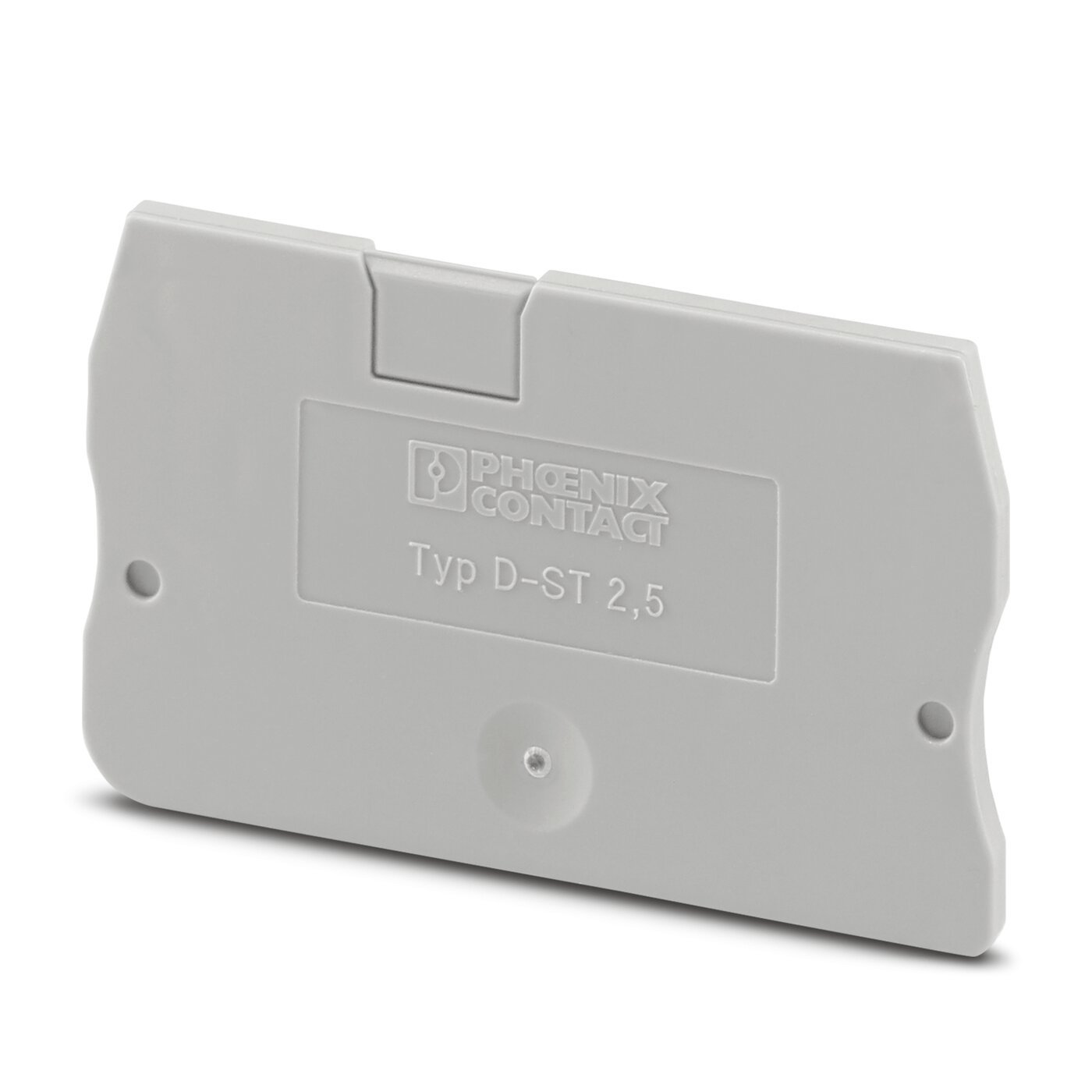 D-ST 2.5 (10pcs/pack) End Cover ฝาปิดเทอร์มินอลบล็อก
