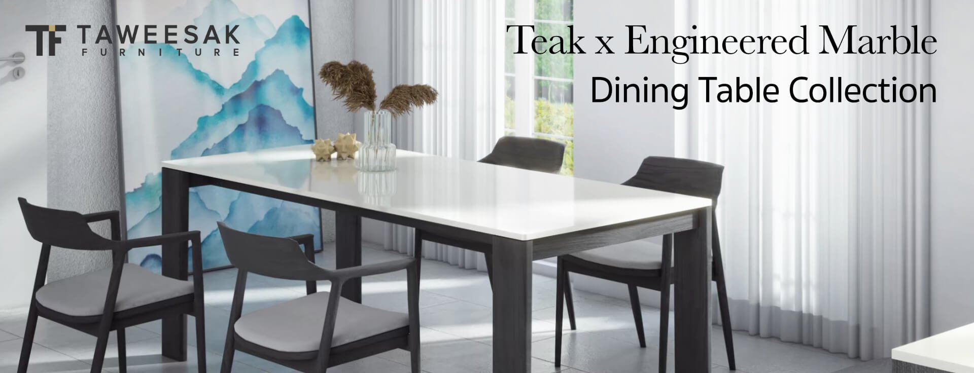 teak-engineered-marble-dining-table