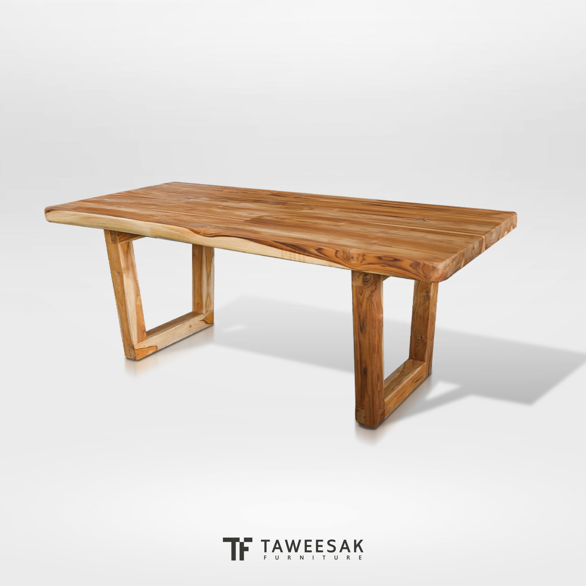ชุดโต๊ะอาหารไม้สัก DS042