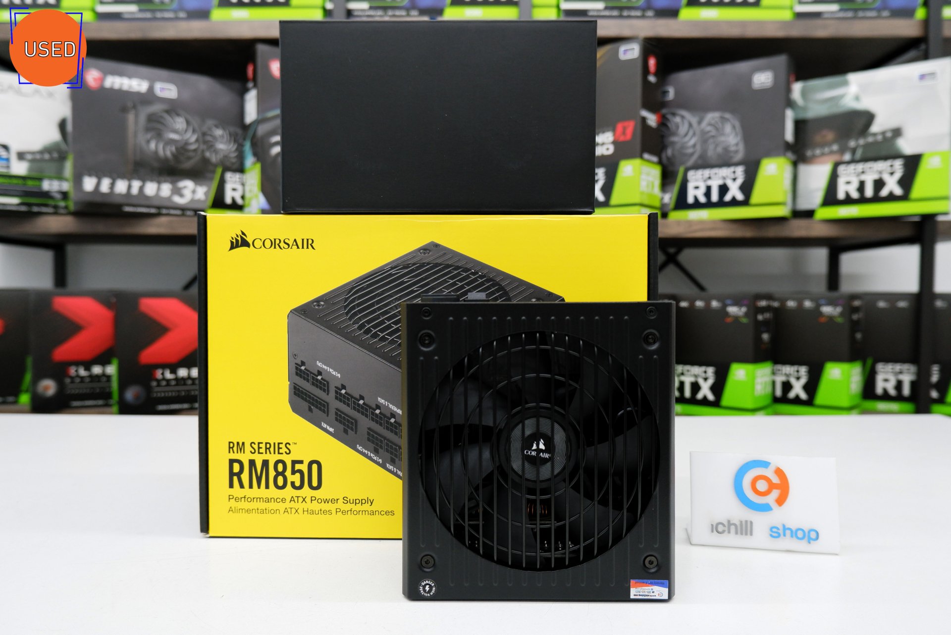 POWER SUPPLY (พาวเวอร์ซัพพลาย) CORSAIR RM850 850W (80 PLUS GOLD) P11425