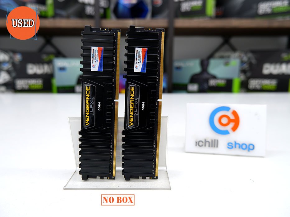 RAM (แรม) CORSAIR VENGEANCE LPX DDR4 16GB (8X2) 2666MHz NO BOX P09816