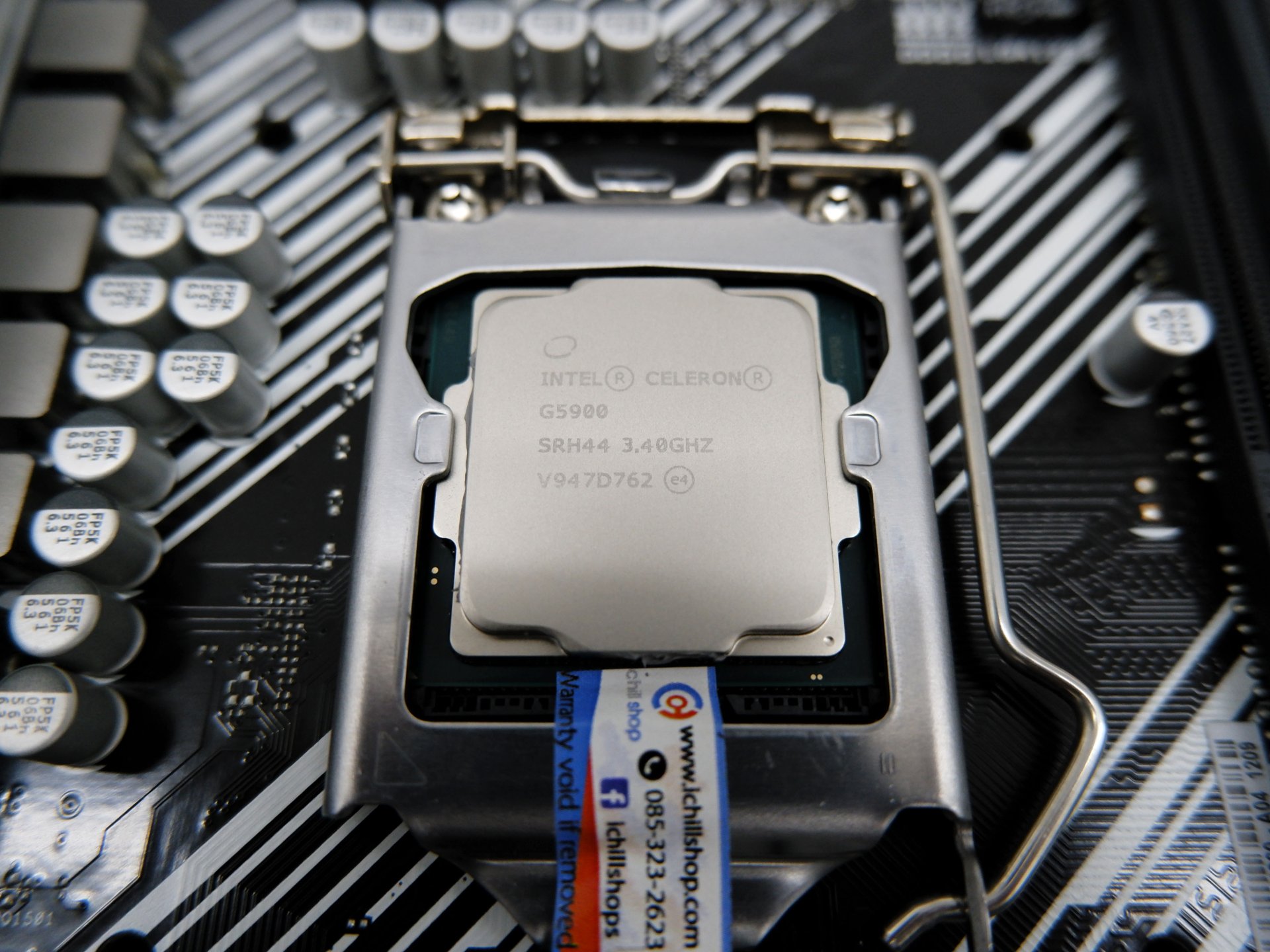 ชุดซีพียูพร้อมเมนบอร์ด CPU : INTEL CELERON G5900 3.4 GHz MB : ASUS