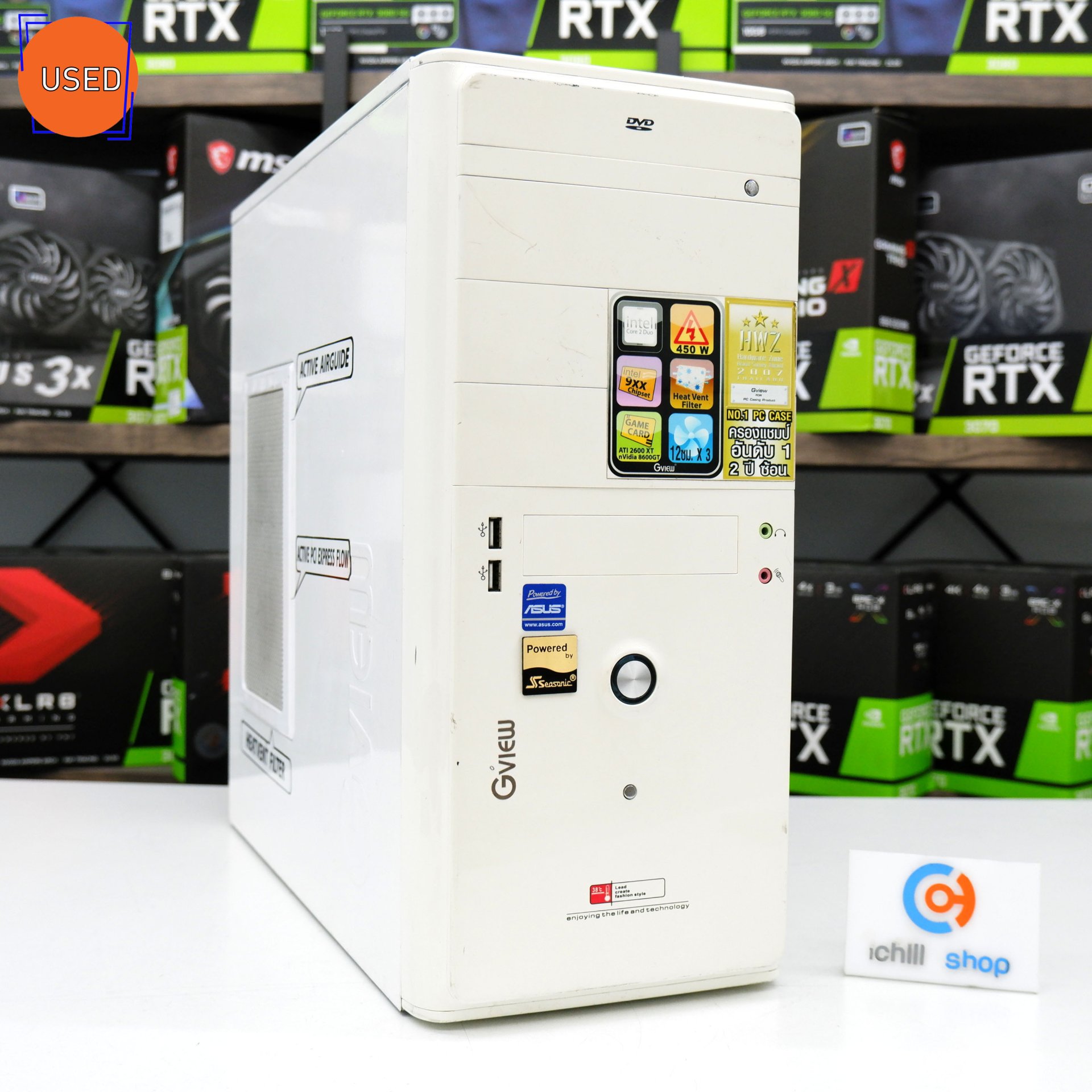 CASE (เคสเปล่า) GVIEW VIVA WW CA2-5161 (WHITE) NO BOX P11373