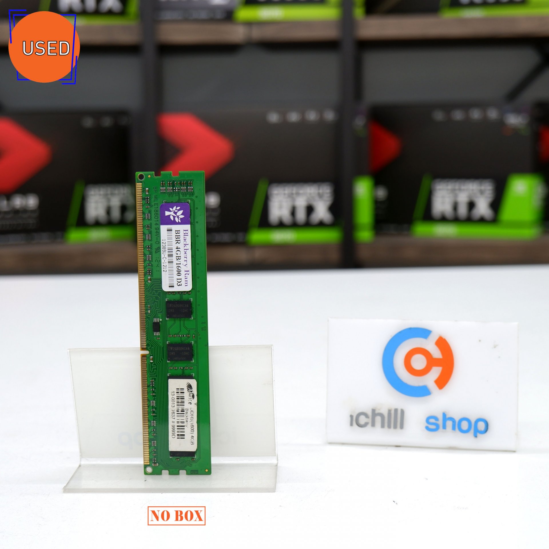 RAM (แรม) BLACKBERRY BBR DDR3 4GB 1600MHz 16 CHIP NO BOX P11081