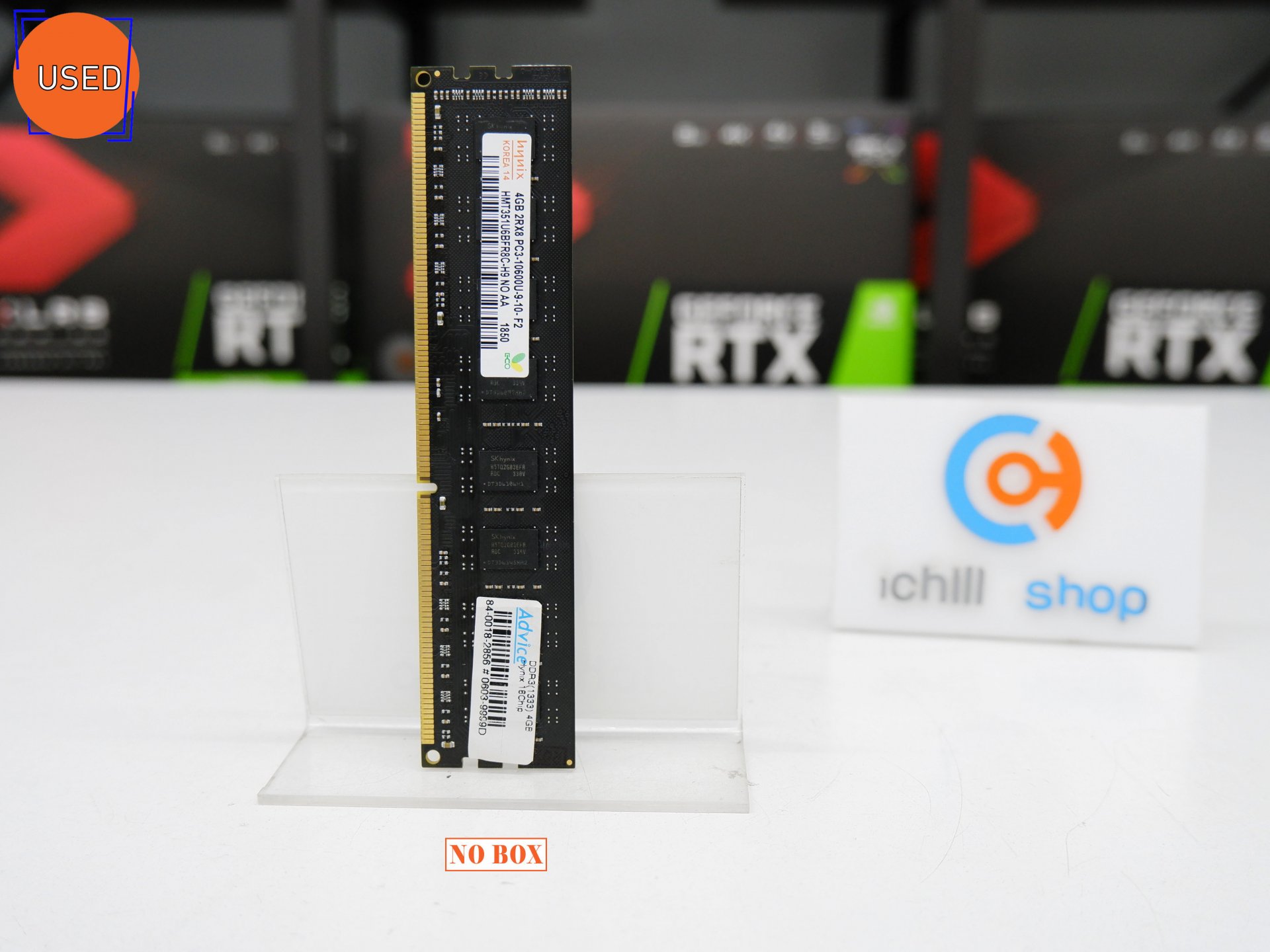 RAM (แรม) HYNIX DDR3 4GB 1333MHz 16CHIP NO BOX P11079