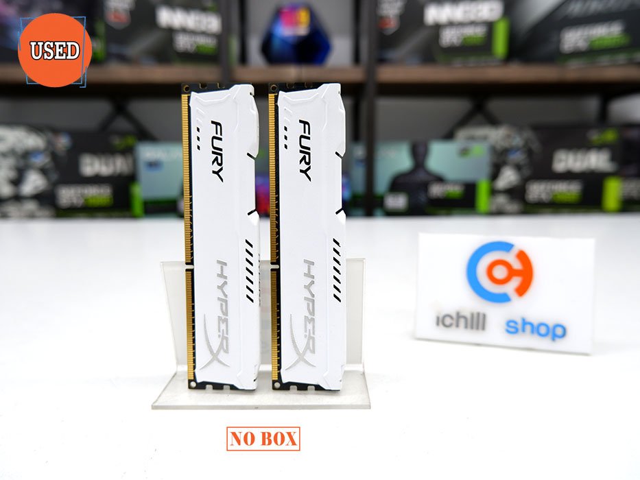 RAM (แรม) KINGSTON HYPER X FURY DDR3 8GB (2X4) 1600MHZ NO BOX P10345
