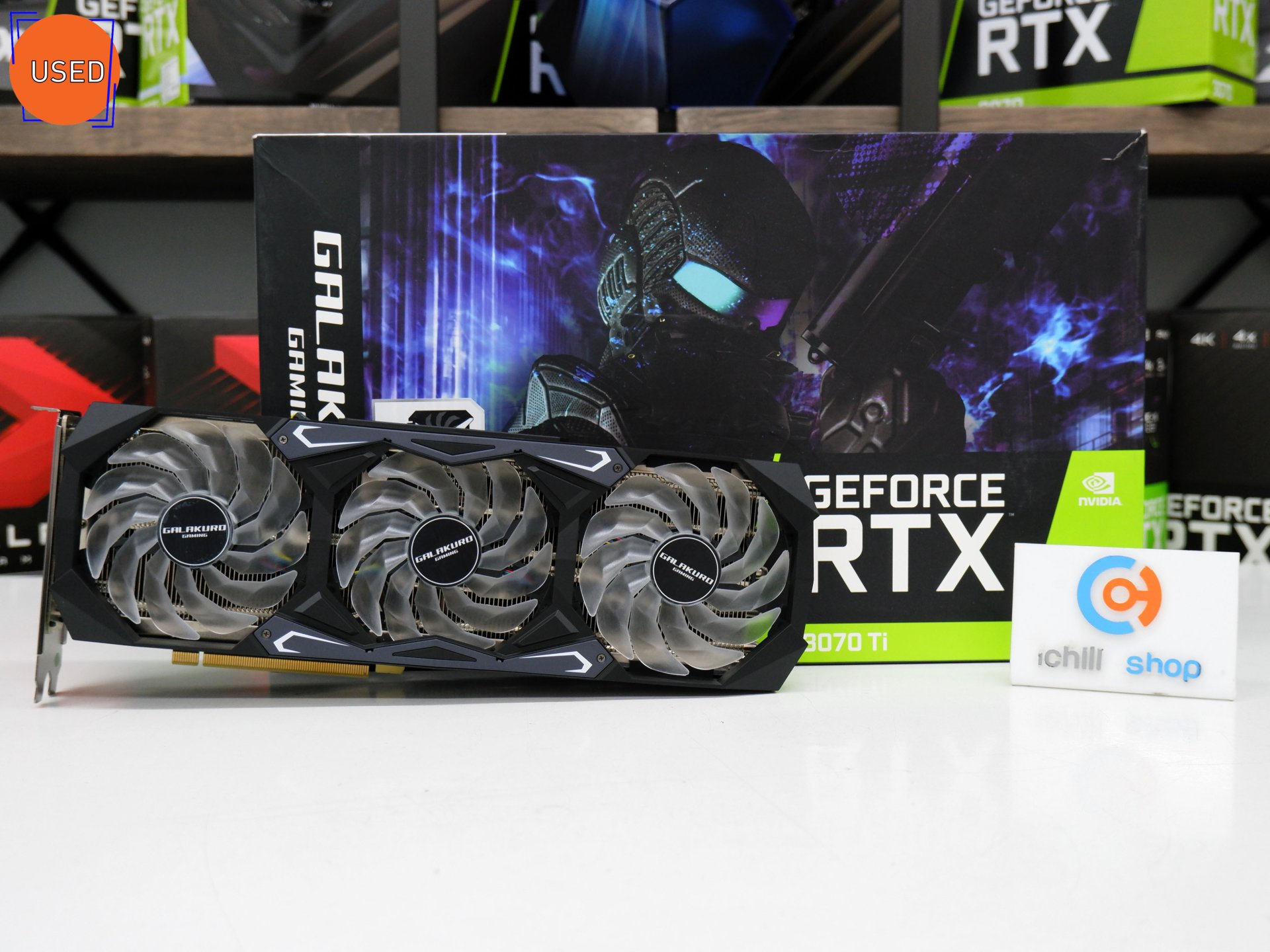การ์ดจอ (VGA) GALAX RTX3070TI 8GB 3F SG 1-CLICK OC P12659