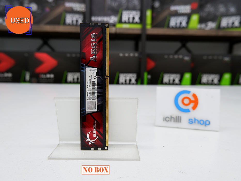 RAM (แรม) G.SKILL AEGIS DDR3 4GB 1600MHZ NO BOX P11972