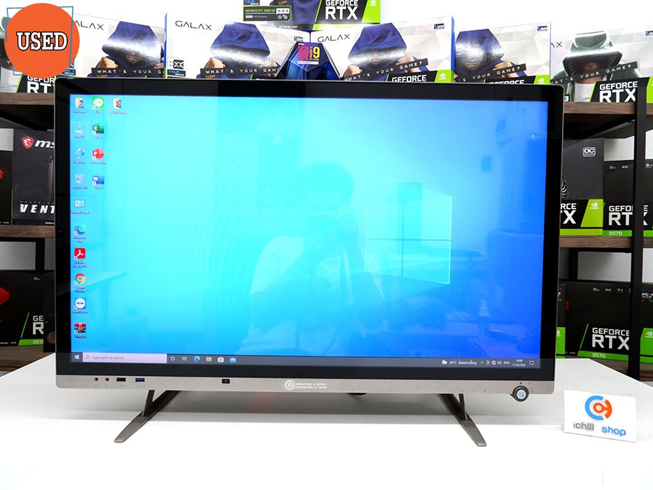 คอมพิวเตอร์ ALL IN ONE IPS 32 นิ้ว จอใหญ่ๆ เครื่องเดียวครบ จบทุกอย่าง
