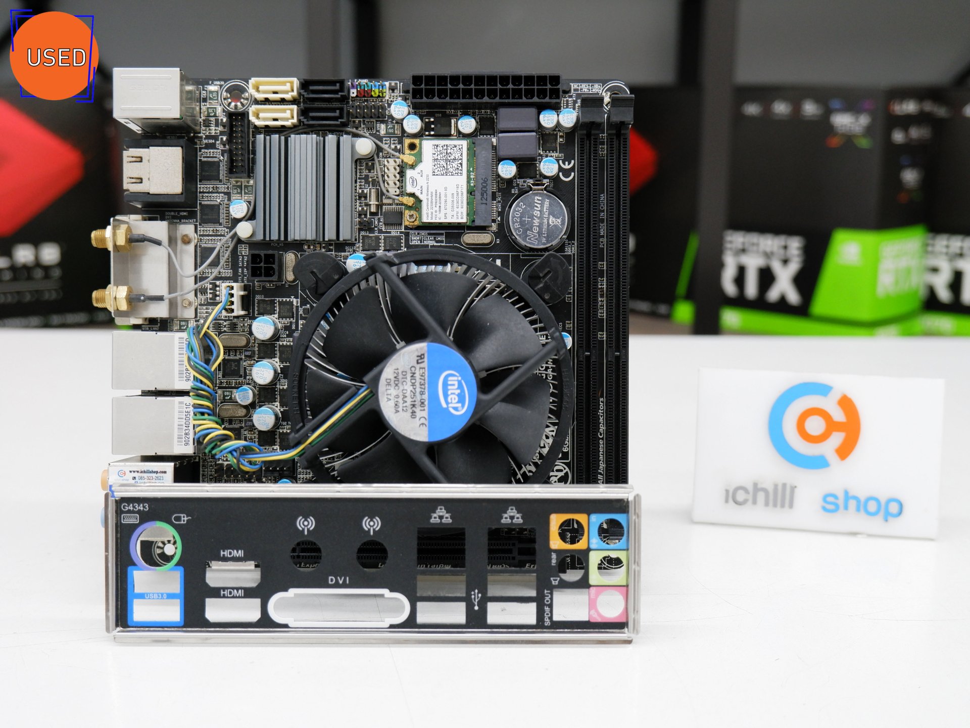 ชุดซีพียูพร้อมเมนบอร์ด CPU: INTEL CORE I5-3470 3.2 GHz + MB : GIGABYTE GA-H77N-WIFI NO BOX P11871