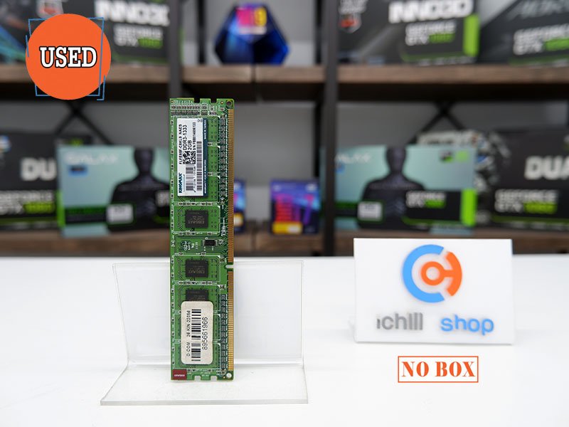 RAM (แรม) KINGMAX DDR3 2GB 1333MHz 8CHIP NO BOX P12020