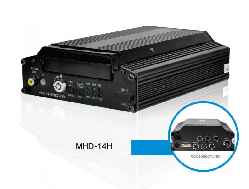 MDVR GPS Tracking รุ่น MHD-G14H