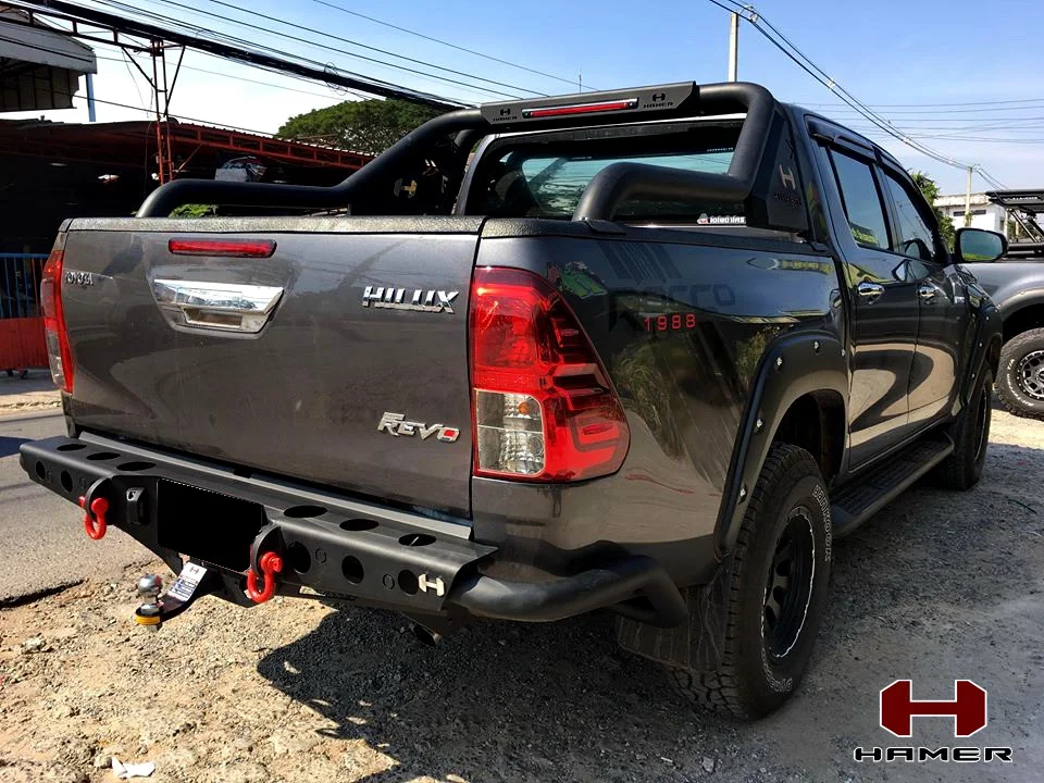 กันชนหลัง HAMER รุ่น G-SERIES REAR BUMPER FOR HILUX VIGO / VIGO CHAMP ...