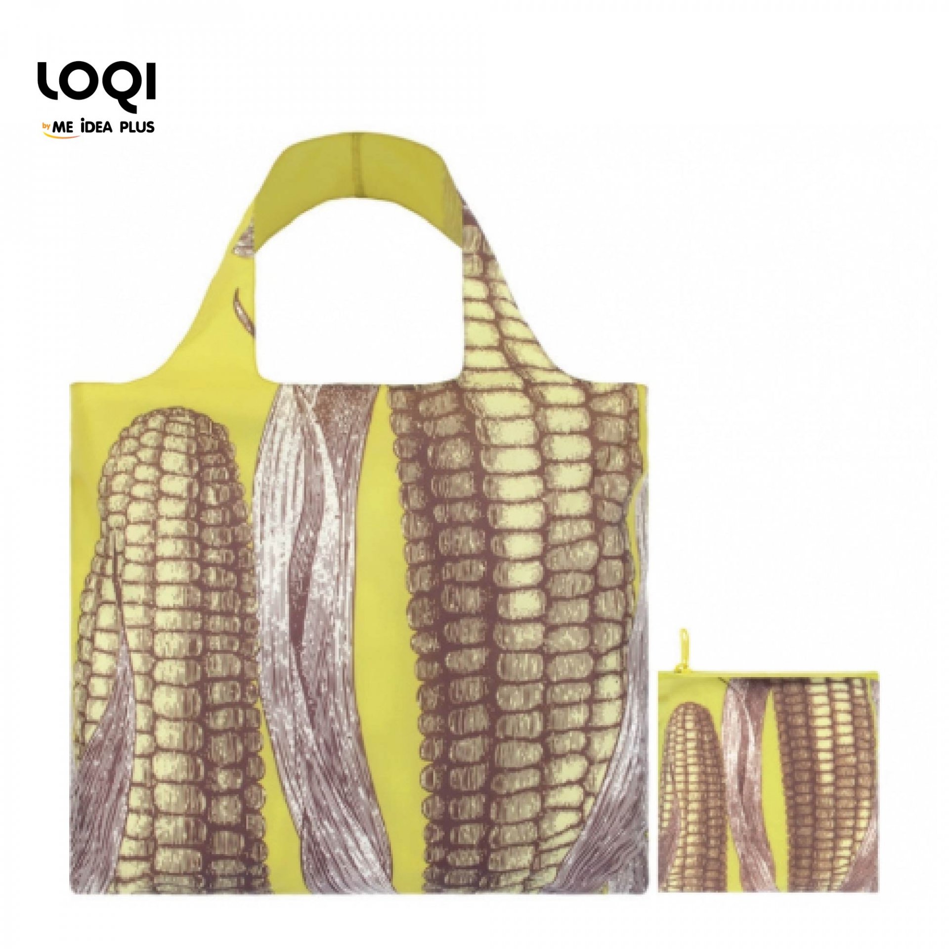 กระเป๋าผ้าแฟชั่นแบรนด์LOQI รุ่น Maize ใบใหญ่1ใบ+ใบเล็ก1ใบ