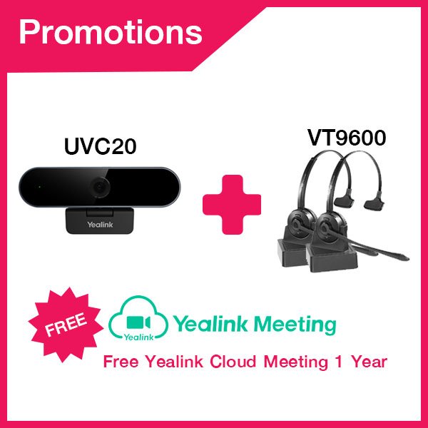 Promotions UVC20 + VT9600 2 ตัว