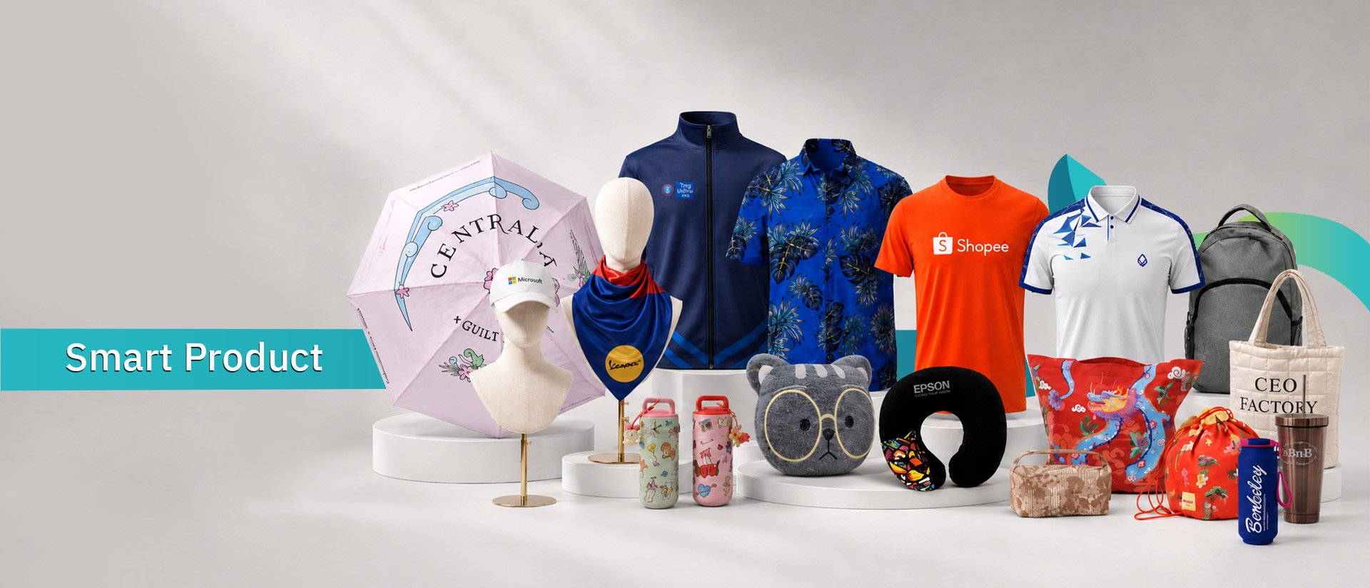 SMART PRODUCTS CORPORATION ผู้ผลิตสินค้าพรีเมี่ยมองค์กรครบวงจร
