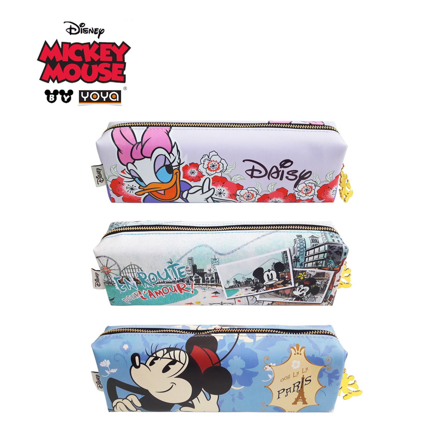 YOYA กระเป๋าดินสอ : Mickey&Friends รุ่น DM25196