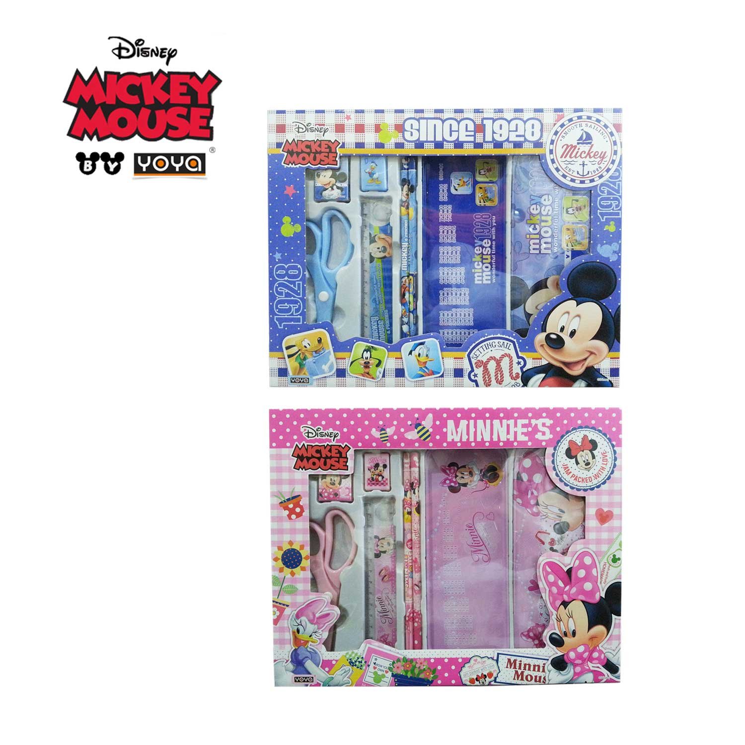 YOYA ชุด เครื่องเขียน Disney : DM0011-5 Mickey&Friends Gift set