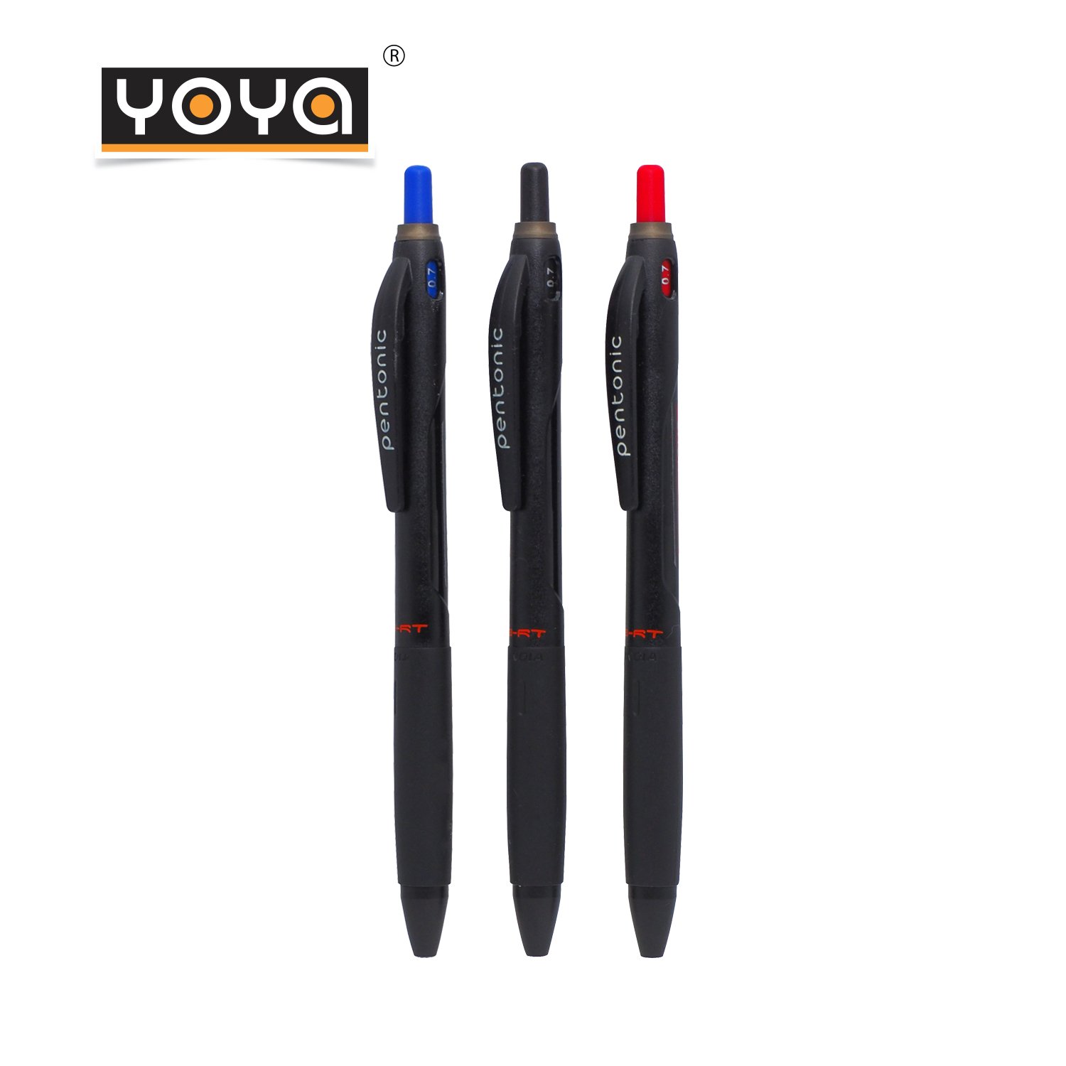 YOYA  0.7 mm Gello pen Pack 12 : Pentonic-BRT