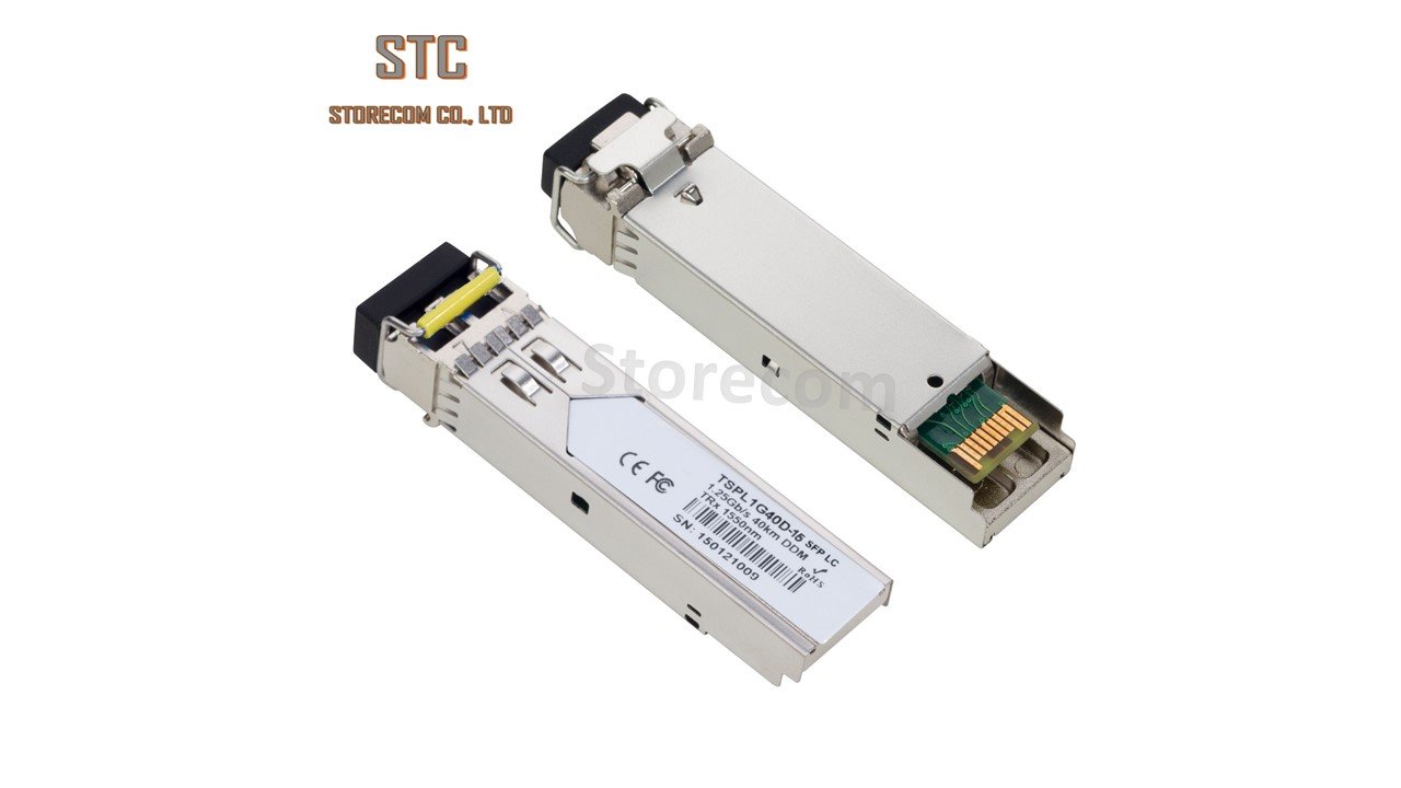 SFP Transceiver 1G EX 40km SMF LC โมดูล SFP