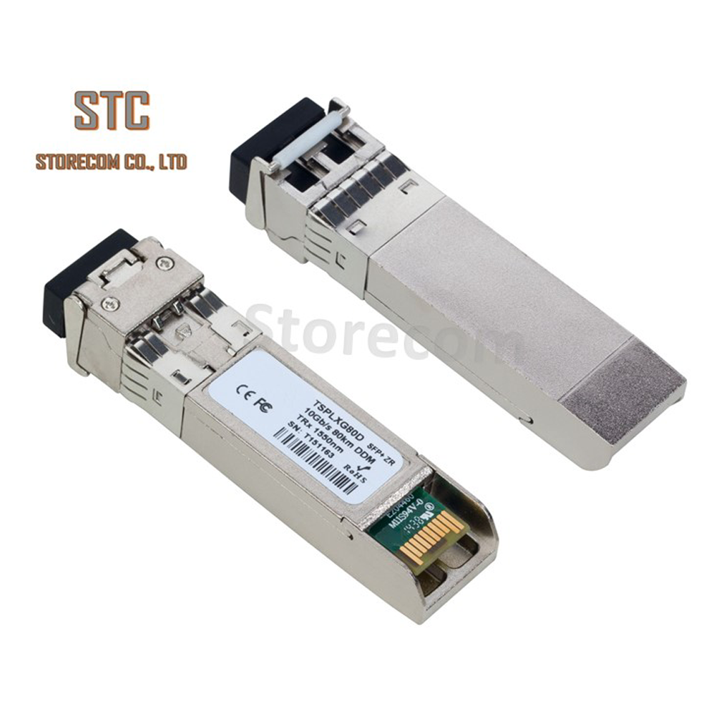 SFP+ ZR Module ระยะ 80km ผ่าน Single-mode Fiber