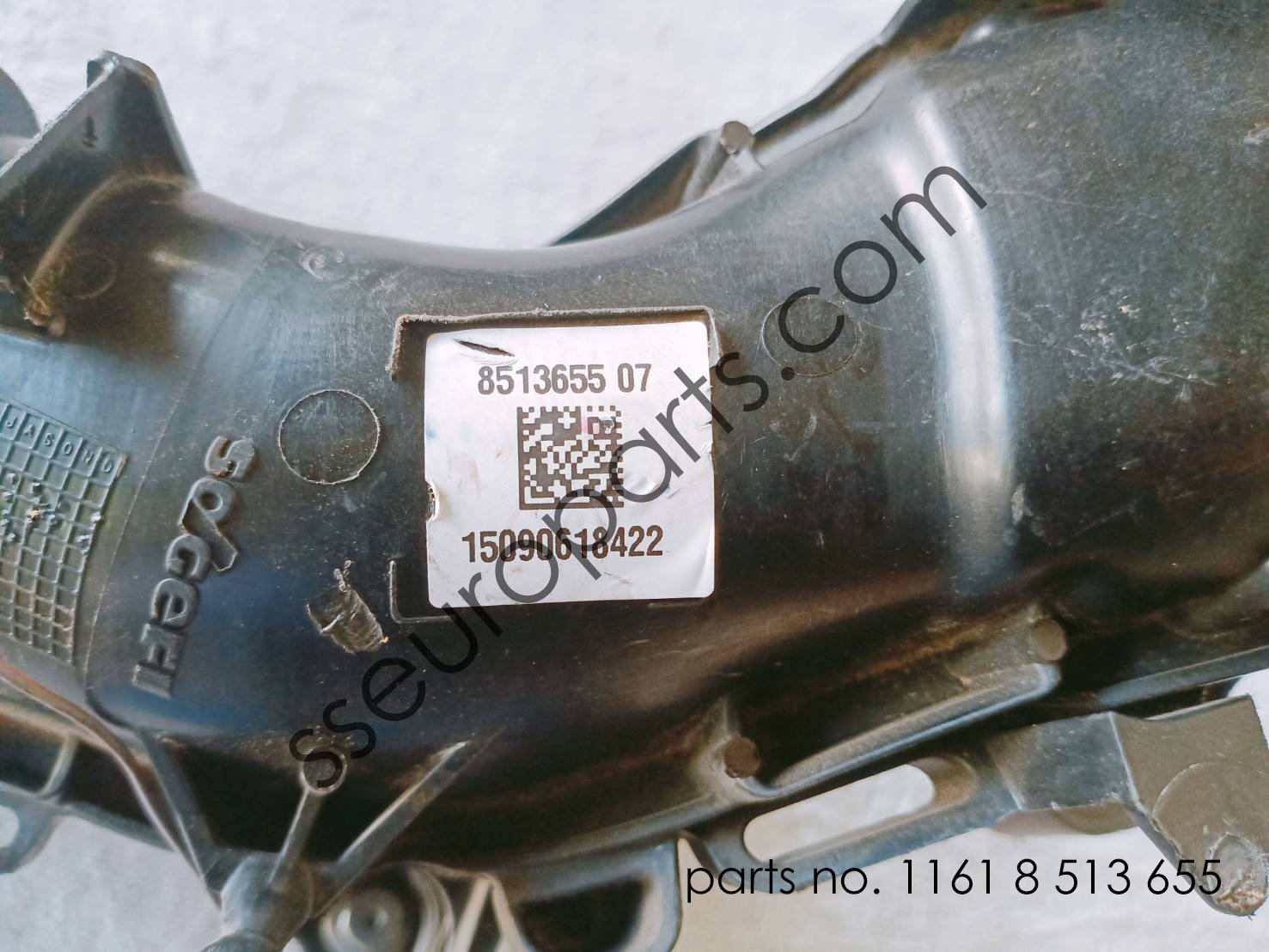 Intake manifold AGR with flap control 11618513655 8513655 sseuroparts