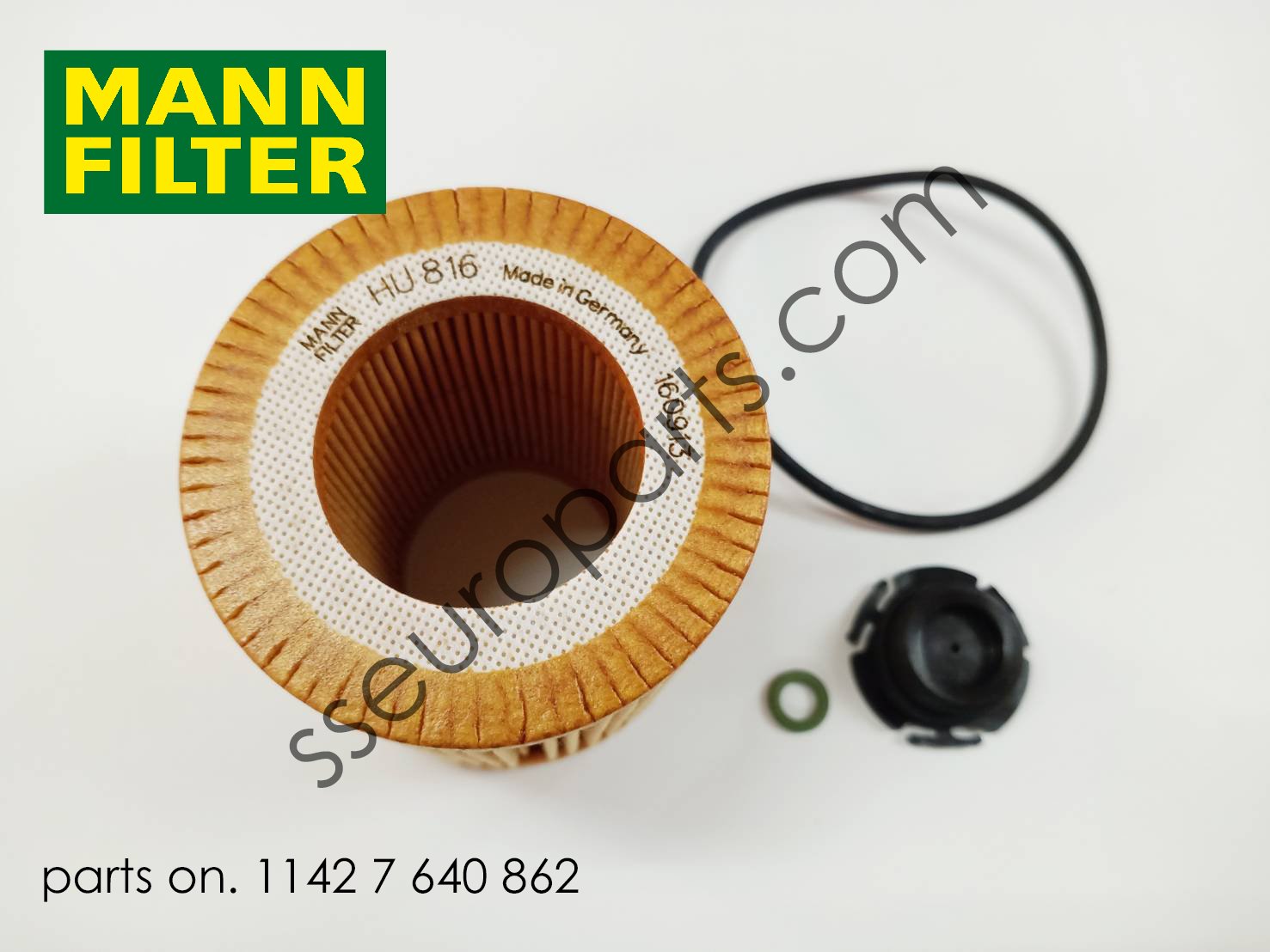  Mann Filter Oil Filter Element - HU816X : Automotive