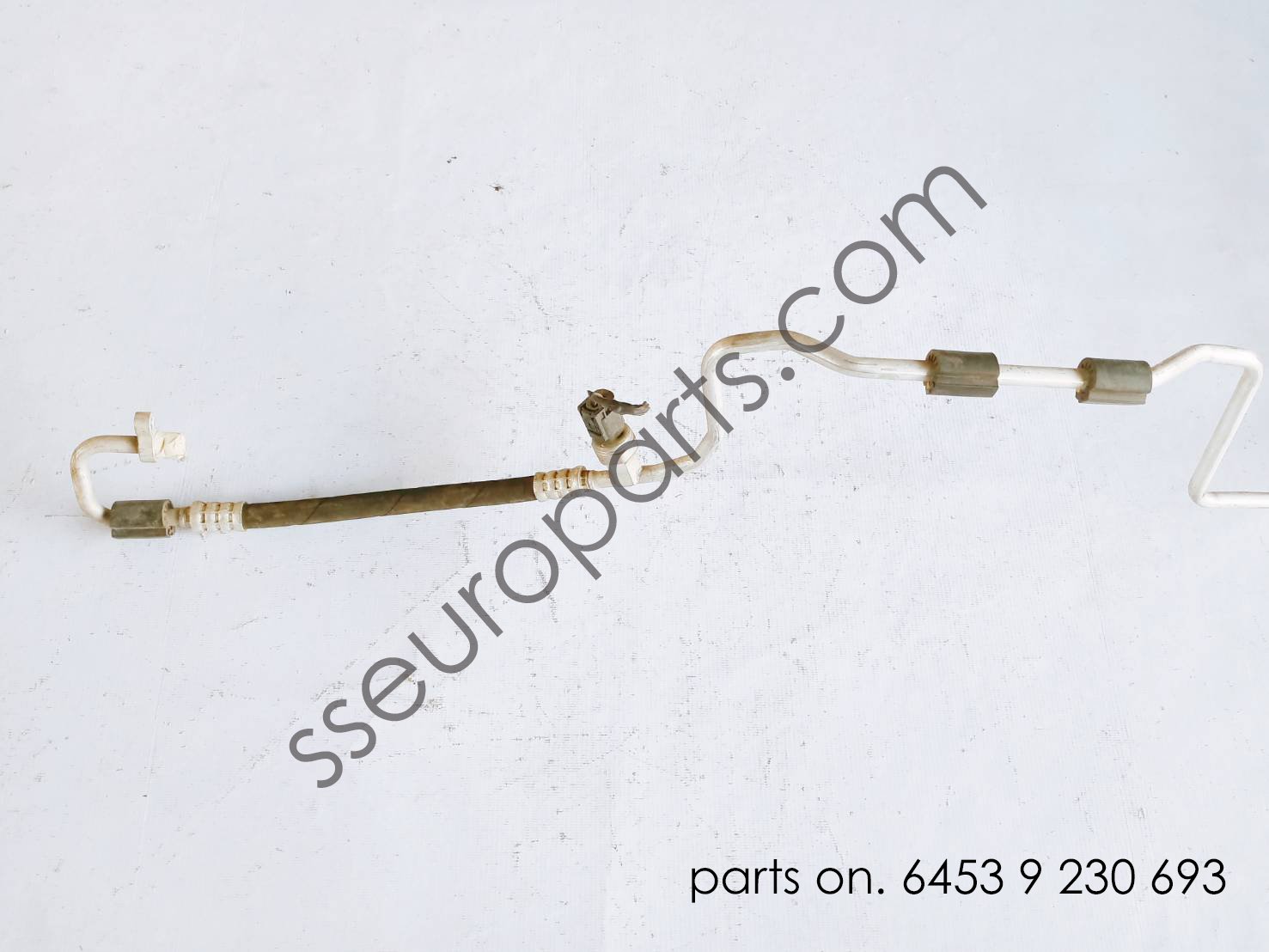 6503993 ท่อความดันคอนเดนเซอร์คอยล์เย็น 64539230693 9230693 - sseuroparts