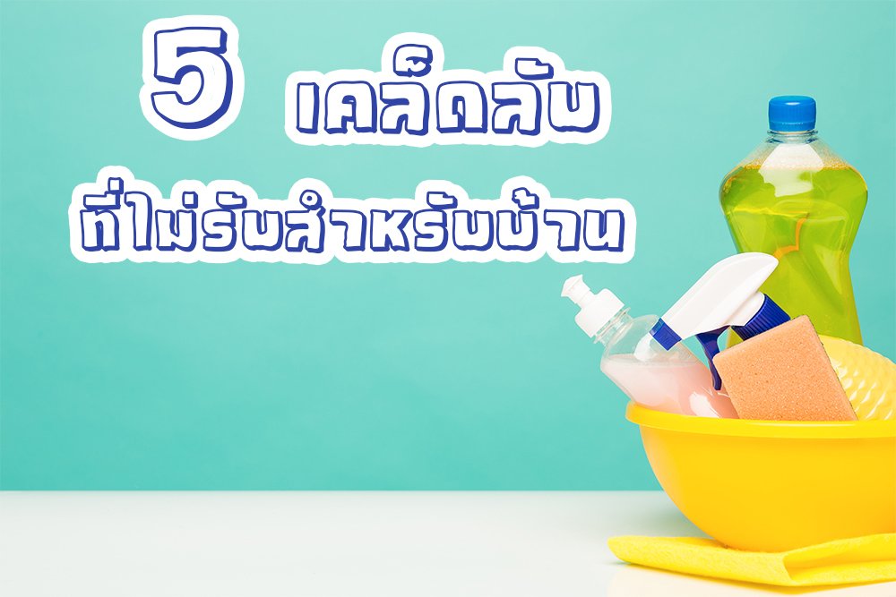 5 เคล็ดลับ ที่ไม่ลับสำหรับบ้าน