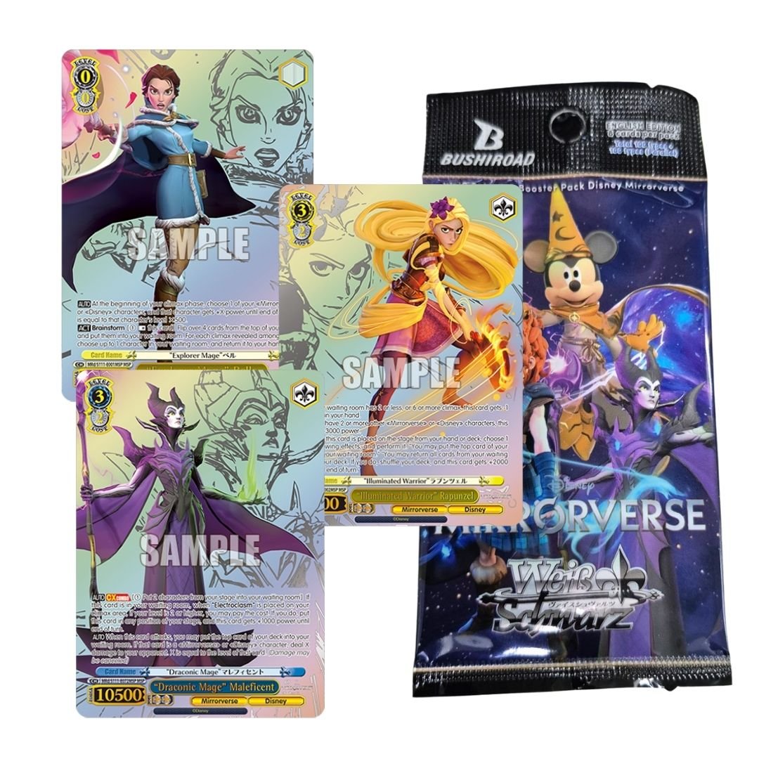 EN] ( 1 ) Weiss Schwarz Booster Pack : Disney Mirrorverse   (