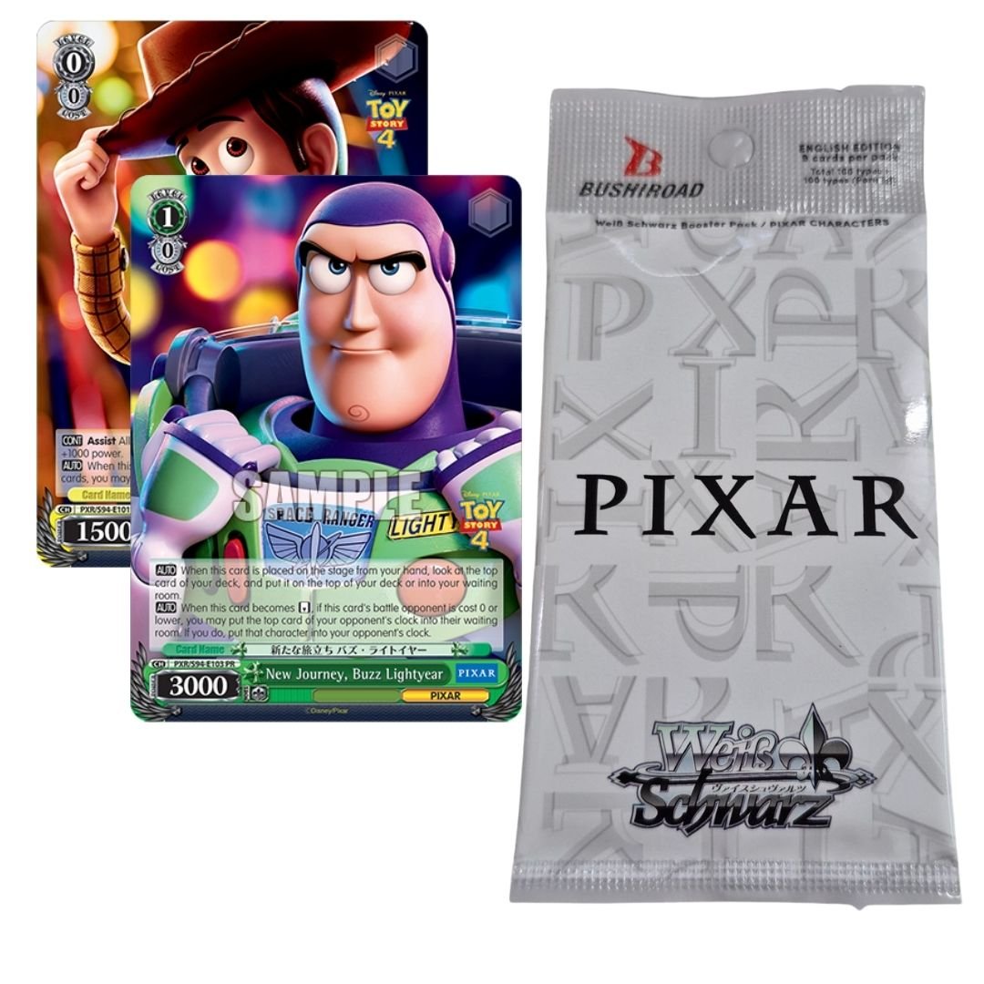 EN] ( 1 ) Weiss Schwarz Booster Pack : PIXAR CHARACTERS