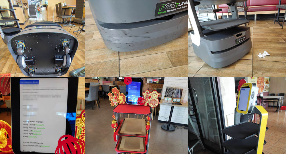 หุ่นยนต์เสิร์ฟอาหาร Orionstar Robot หุ่นยนต์เสิร์ฟอาหาร Orionstar Robot